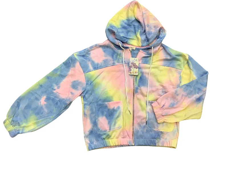 Practical Men's Water-Resistant HoodiesSweatshirt Hoodie By Ee Some In Tie Dye Print, Size: M Practical Men's Water-Resistant HoodiesSweatshirt Hoodie By Ee Some In Tie Dye Print, Size: M