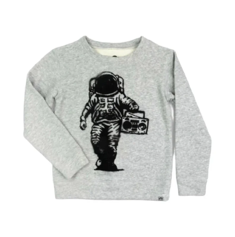 Men's Relaxed-Fit Shirts for Casual ComfortBoy's Revel Crewneck Shirt In Heather Mist Men's Relaxed-Fit Shirts for Casual ComfortBoy's Revel Crewneck Shirt In Heather Mist