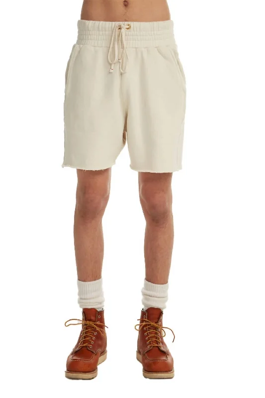 Men's Cotton Twill ShortsYacht Short In Ivory