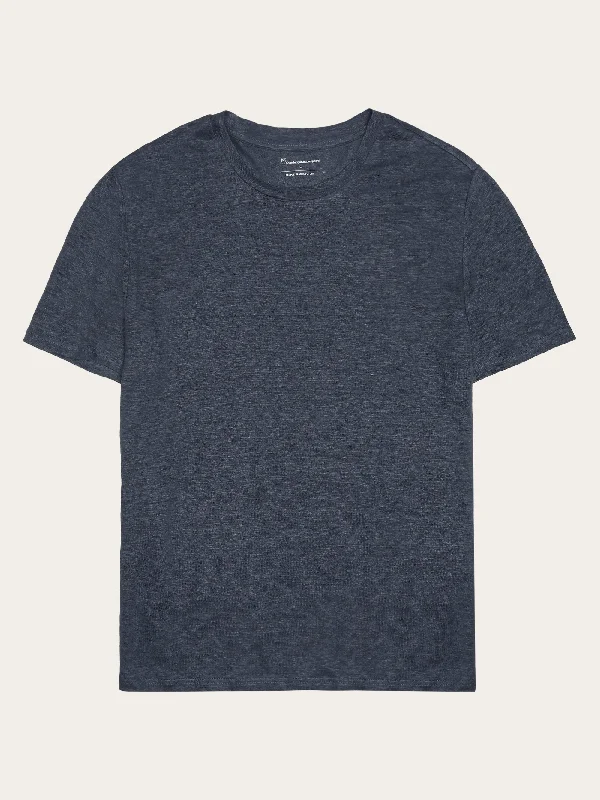 Men's Shirts with Graphic PrintsLinen t-shirt - Vintage Indigo