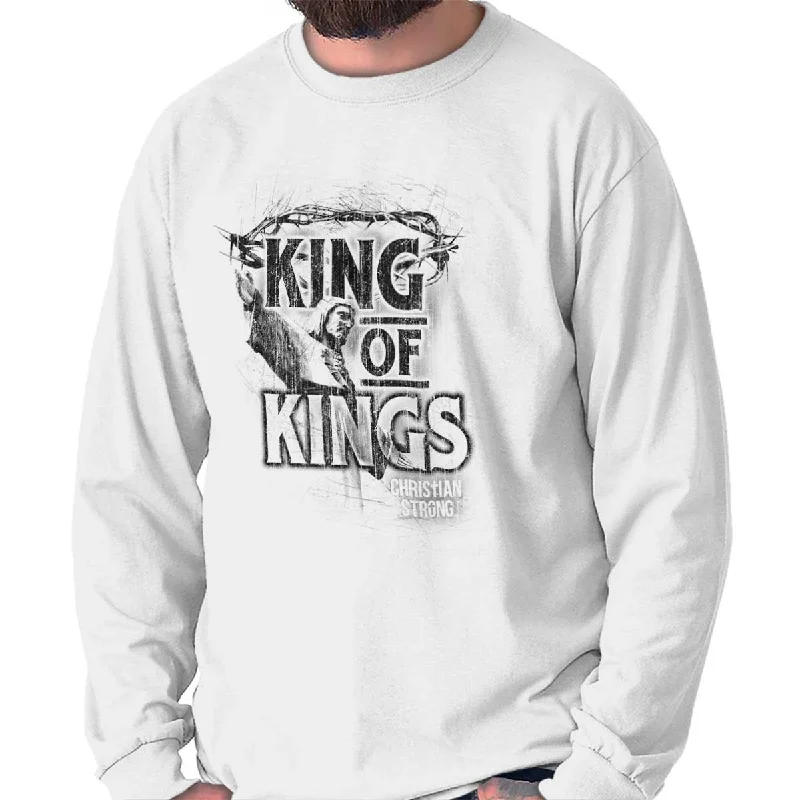 Men's Shirts with French CuffsKing of Kings Long Sleeve T-Shirt
