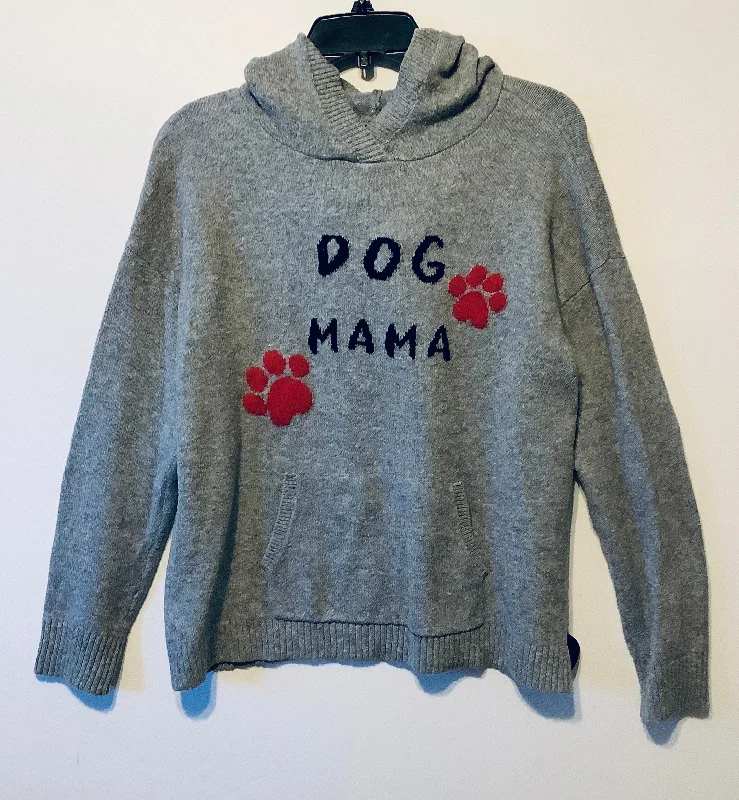 Men's Hoodies with Wind-Resistant FabricSweatshirt Hoodie By Lou And Grey In Grey, Size: M