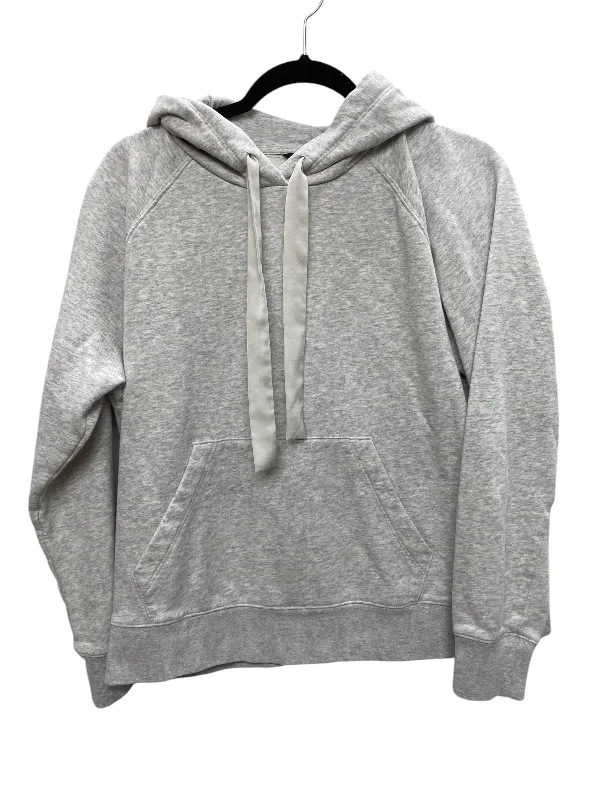Men's Hoodies with Contrast StitchingSweatshirt Hoodie By Banana Republic In Grey, Size: M Men's Hoodies with Contrast StitchingSweatshirt Hoodie By Banana Republic In Grey, Size: M