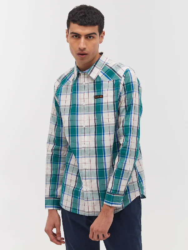 Men's Golf Shirts for On-Course StyleTycho Long Sleeve Check Shirt