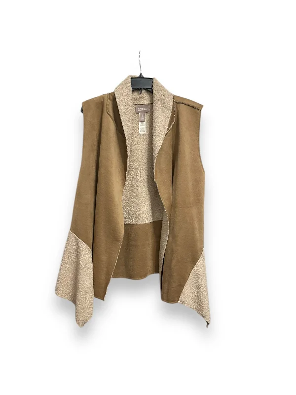 Men's Coats for HikingVest Other By Chicos In Brown, Size: Xl