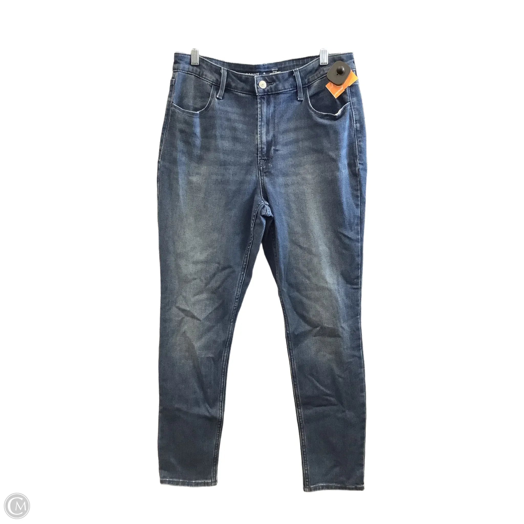 Yoked Back Men's JeansJeans Skinny By Old Navy In Blue Denim, Size: 12