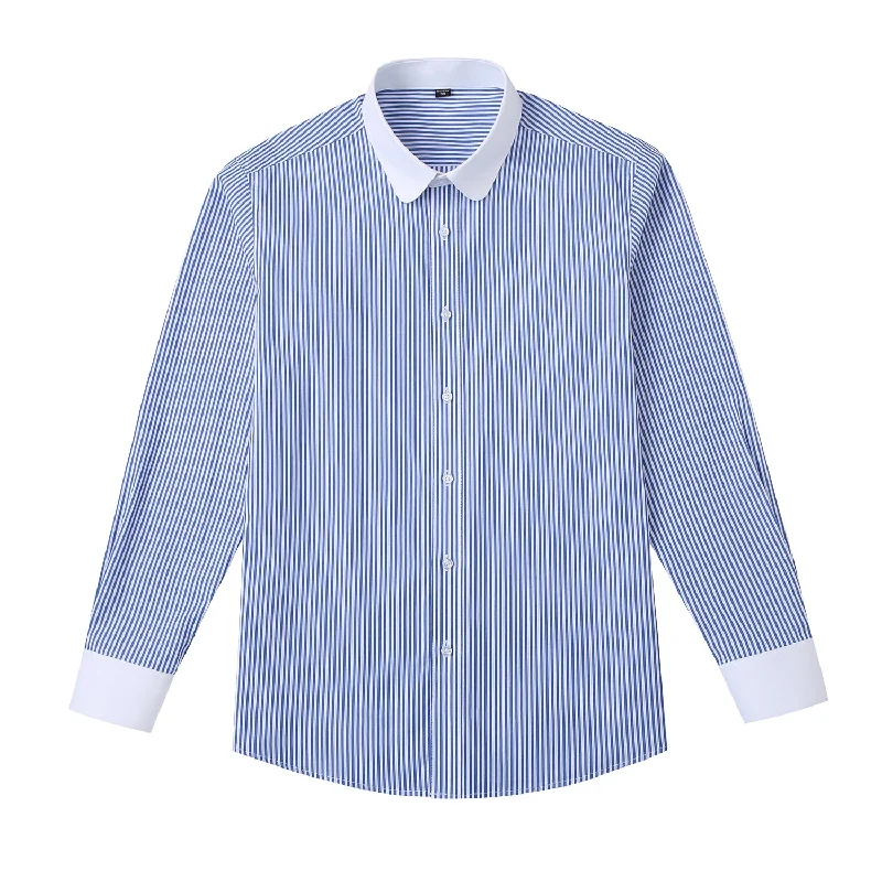 Men's Smart Casual Shirts for Business Casual SettingsShirt - Authentic Tommy White & Blue Men's Smart Casual Shirts for Business Casual SettingsShirt - Authentic Tommy White & Blue