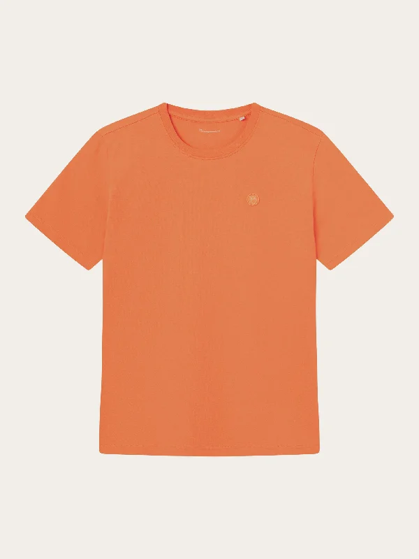 Men's Shirts with Roll-Up SleevesRegular fit Badge t-shirt - Langoustino