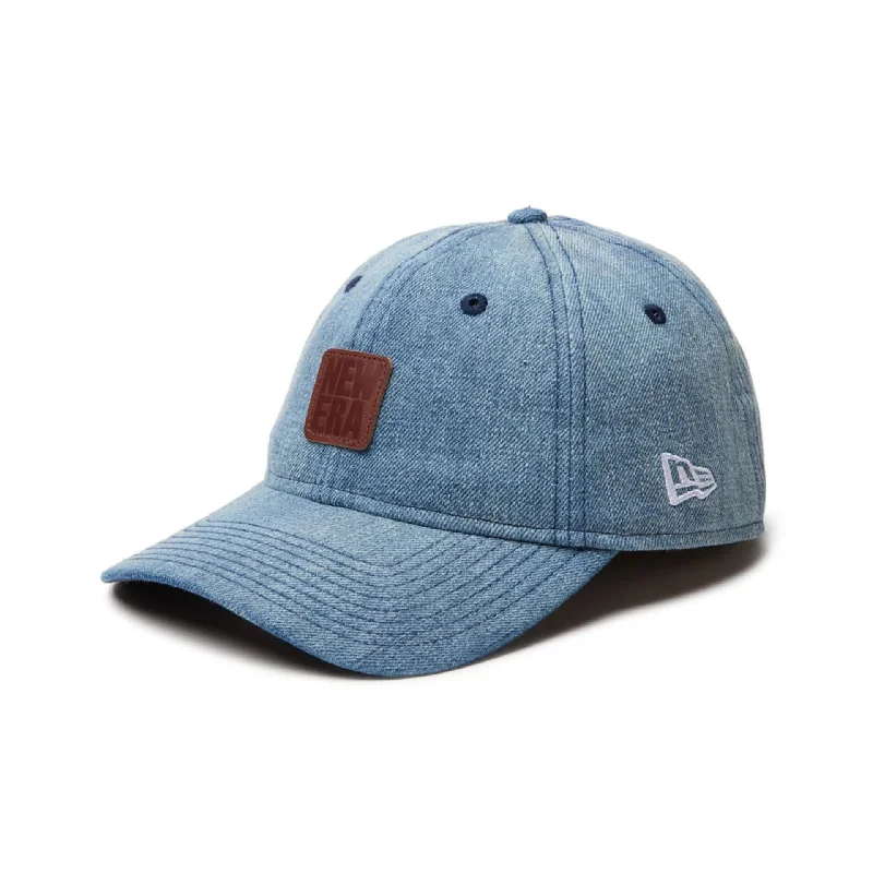Men's Fedora HatsNew Era Japan Denim Leather Patch Light Blue 9TWENTY Adjustable Cap Men's Fedora HatsNew Era Japan Denim Leather Patch Light Blue 9TWENTY Adjustable Cap