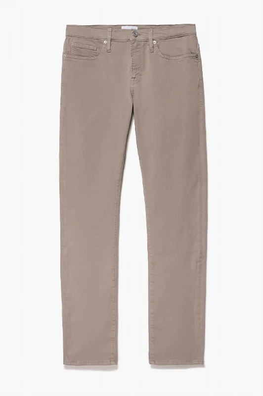 Men's Jeans in Different ColorsMen's L'homme Slim Twill Jean In Garage Powder Wood