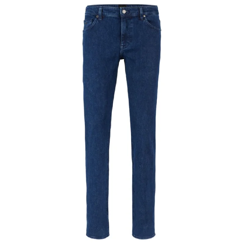 Slim-Fit Men's JeansRegular-fit jeans in blue comfort-stretch denim