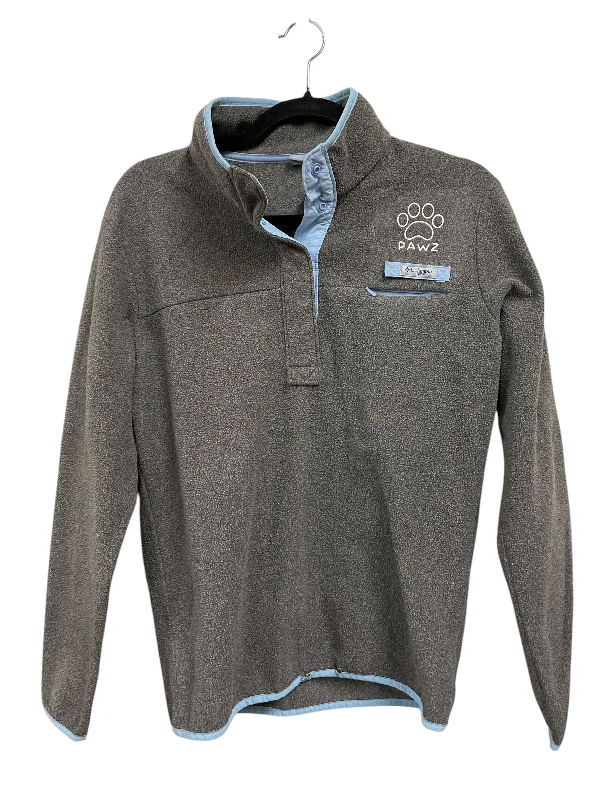 Men's Hoodies with InsulationSweatshirt Collar By Columbia In Grey, Size: M