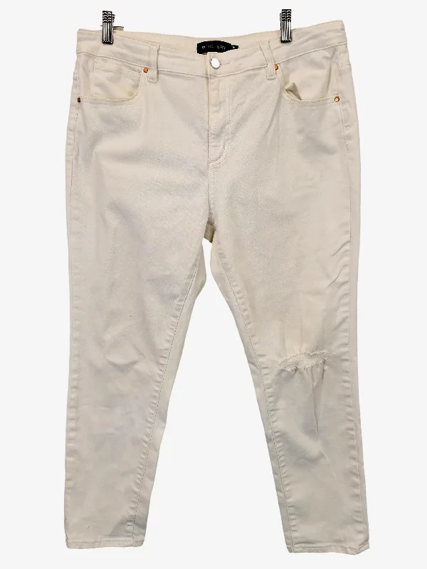 Authentic Men's Denim JeansWitchery Essential Distressed Pearl Jeans Size 16