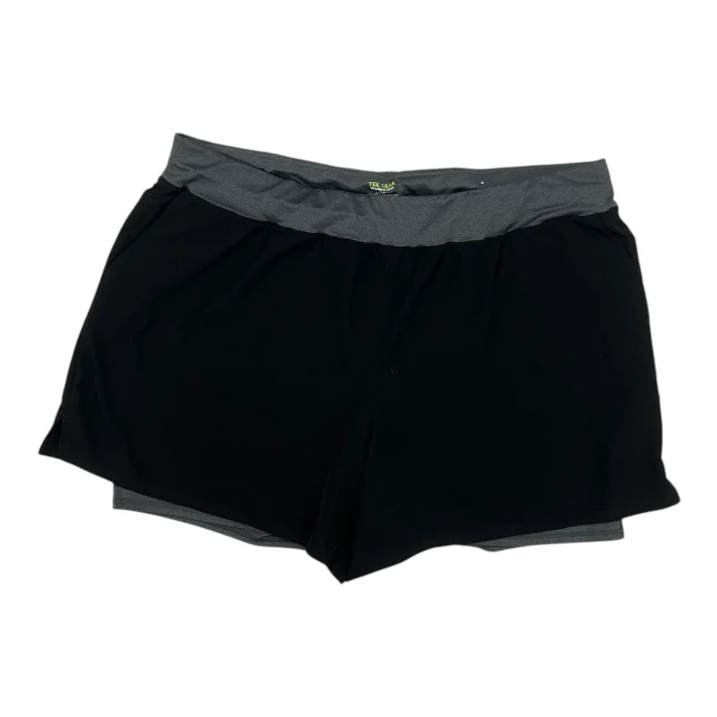 Men's Dressy Short-Inseam PantsAthletic Shorts By Tek Gear In Black, Size:2X