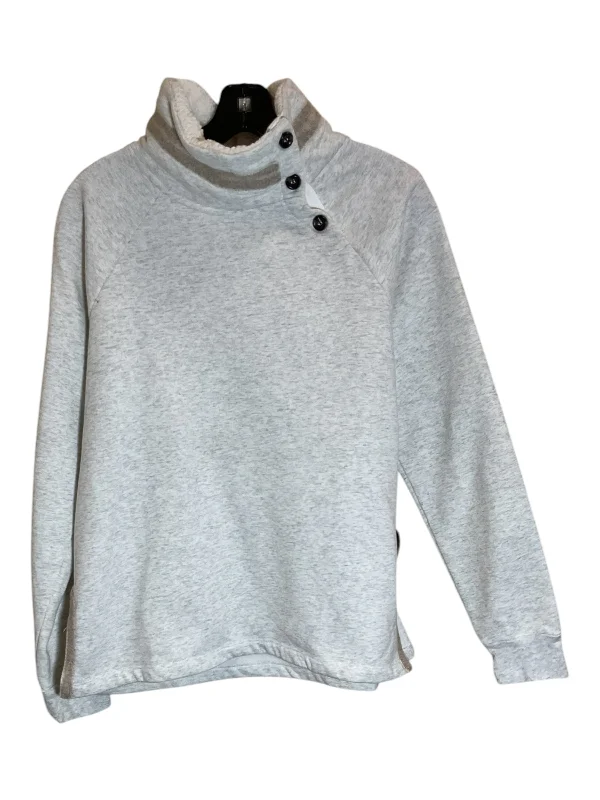 Men's Hoodies for LoungingSweatshirt Collar By Hem & Thread In Cream, Size: S