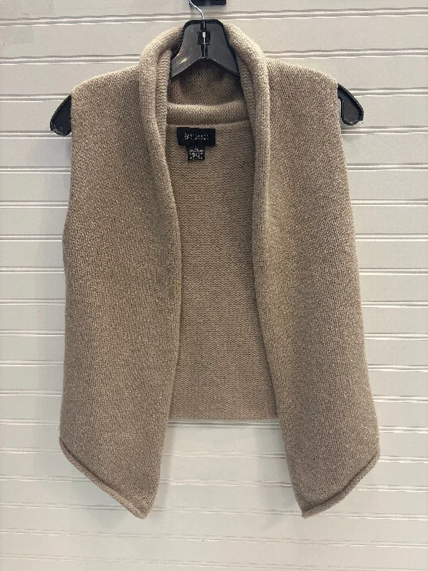 Men's Coats with Multi-Pocket DesignVest Sweater By Barneys Ny In Beige, Size: Xs