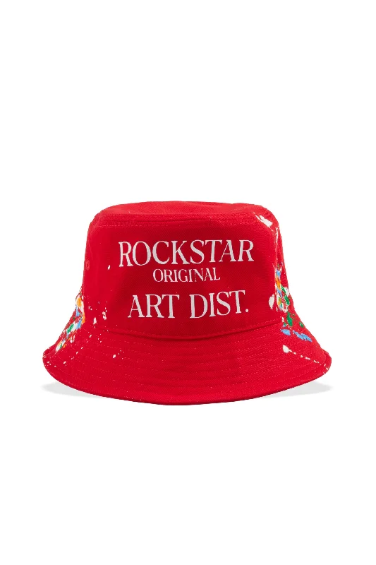 Reversible Bucket HatsNeppy Red Bucket Hat