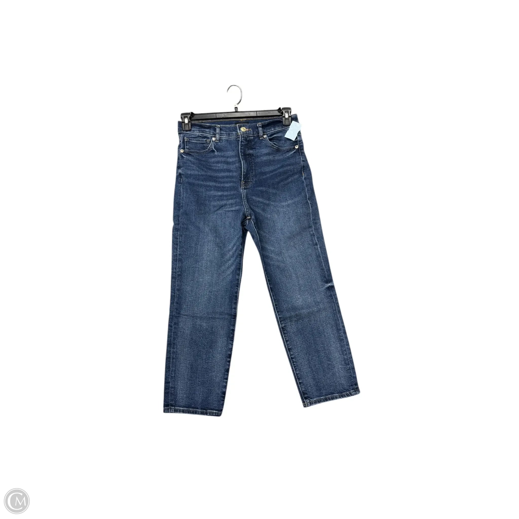 Light Blue Denim Men's JeansJeans Straight By Express In Blue Denim, Size: 8p