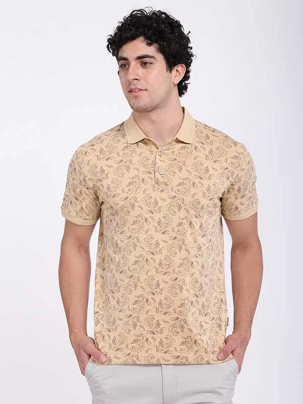 Men's Shirts with Wingtip CollarsMen Printed Polo T-Shirt