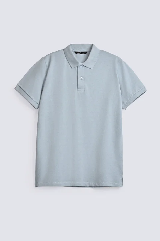 Men's Shirts with Logo EmbossmentsTEXTURED PIQUE POLO