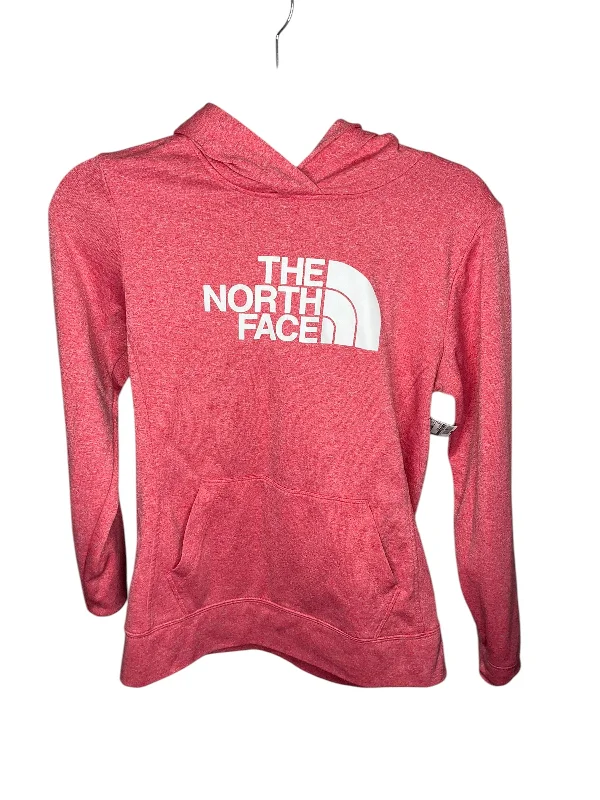 Men's Hoodies with Faux Fur TrimSweatshirt Hoodie By The North Face In Red, Size: M