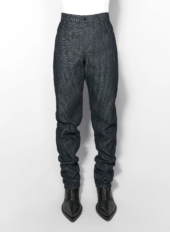 Men's Activewear Shorts with Pocketsraw blue spiral baggy jeans