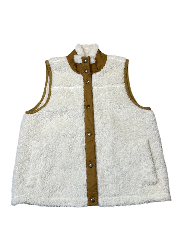 Men's Coats for Snowy WeatherNew! Vest Faux Fur & Sherpa By Madewell  Size: M