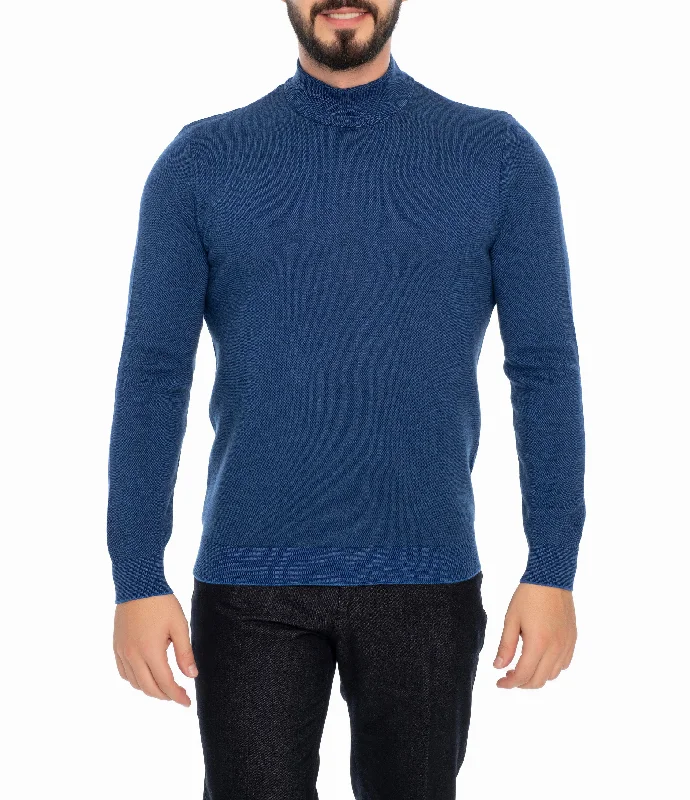 Trendy Men's Oversized SweatersATLANTIS MOCK TURTLENECK SWEATER