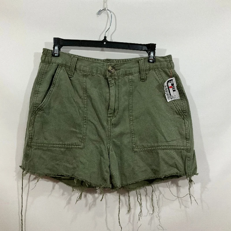 Robust and Sturdy Men's Denim ShortsSHORTS by AERIE In GREEN, Size: S