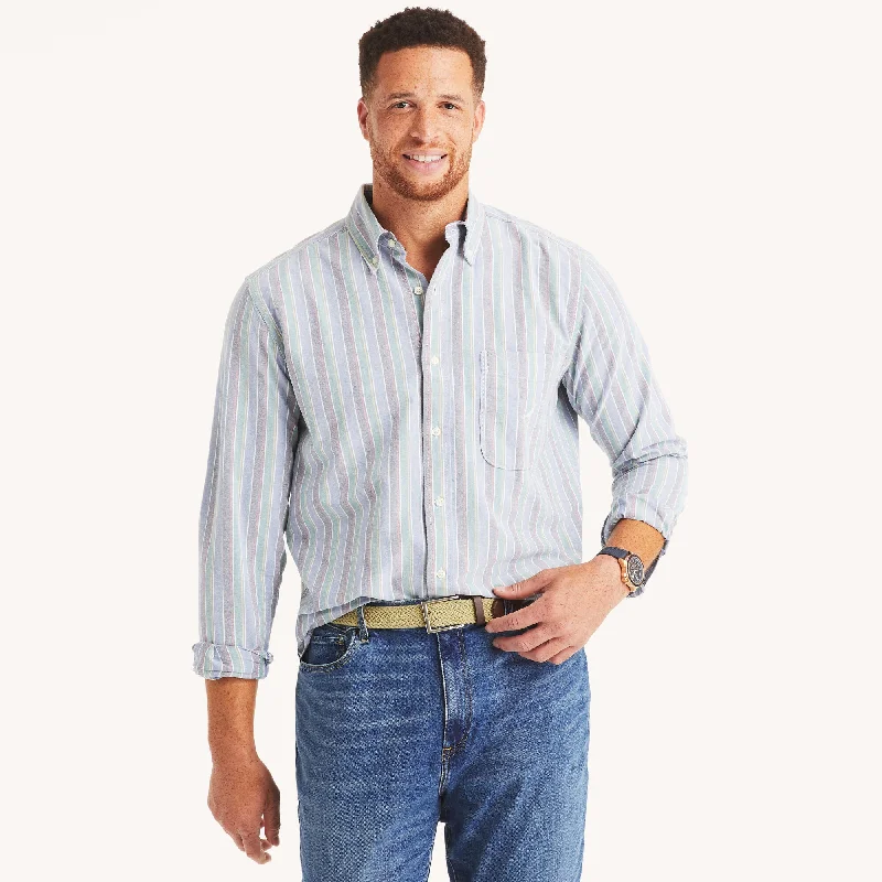 Men's Solid-Colored Shirts for VersatilityNautica Mens Big & Tall Striped Oxford Shirt Men's Solid-Colored Shirts for VersatilityNautica Mens Big & Tall Striped Oxford Shirt