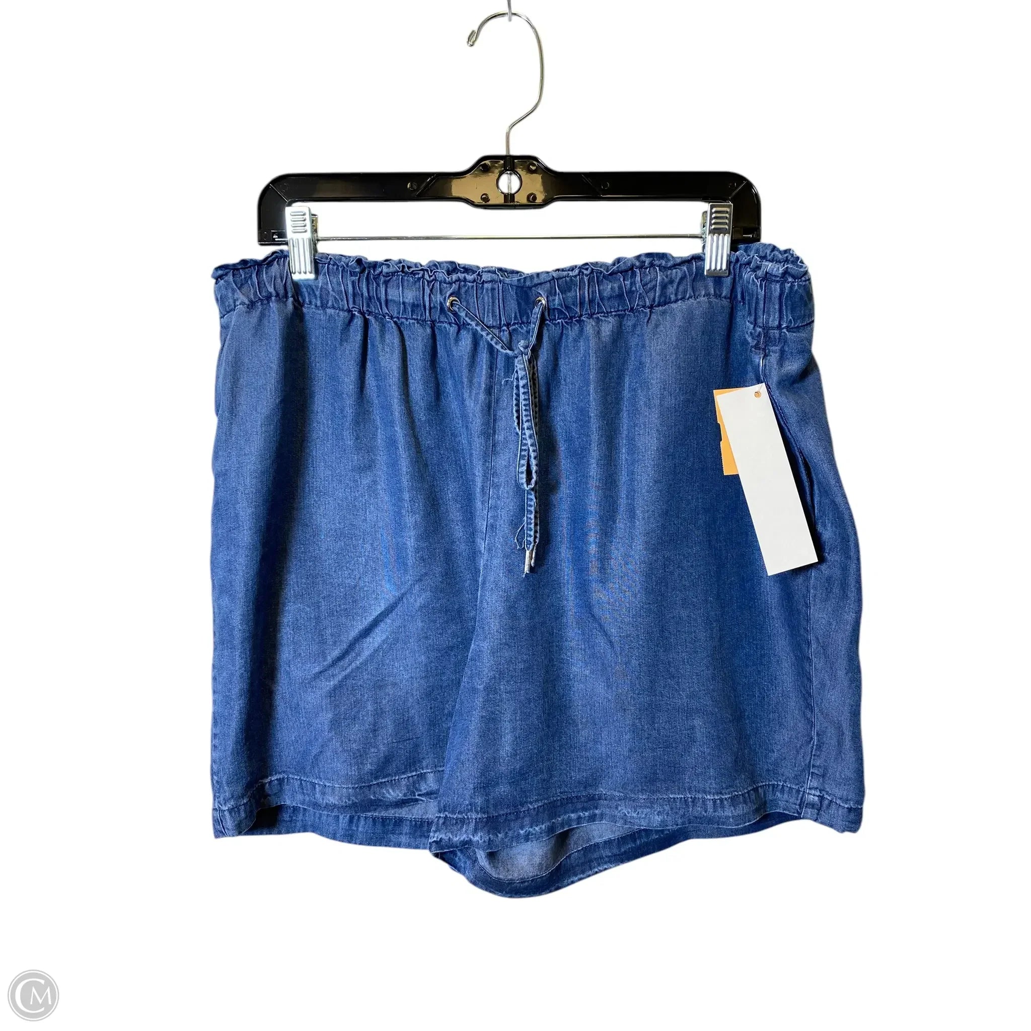 Work-Appropriate Men's Cargo and Utility ShortsShorts By Anne Klein In Blue Denim, Size: L Work-Appropriate Men's Cargo and Utility ShortsShorts By Anne Klein In Blue Denim, Size: L
