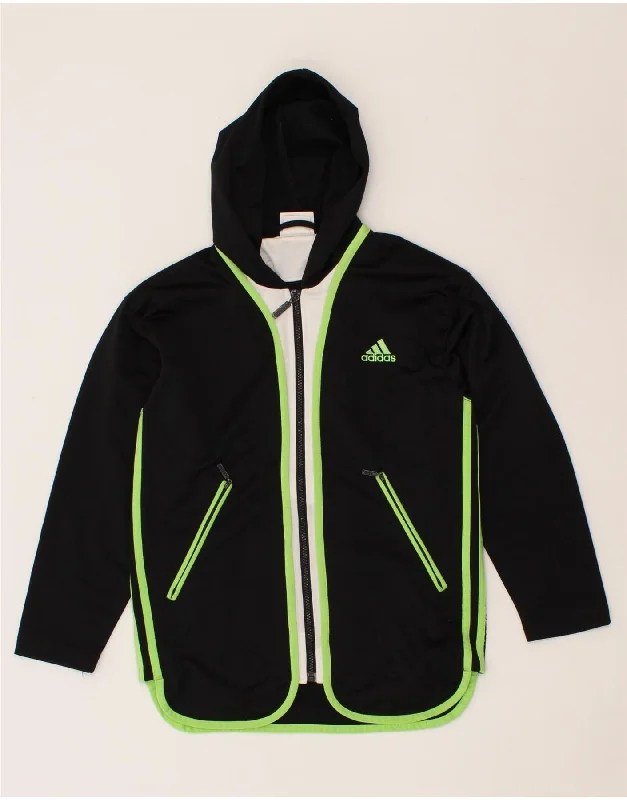 Men's Coats with Adjustable HemsADIDAS Boys Graphic Hooded Tracksuit Top Jacket 13-14 Years Black Men's Coats with Adjustable HemsADIDAS Boys Graphic Hooded Tracksuit Top Jacket 13-14 Years Black