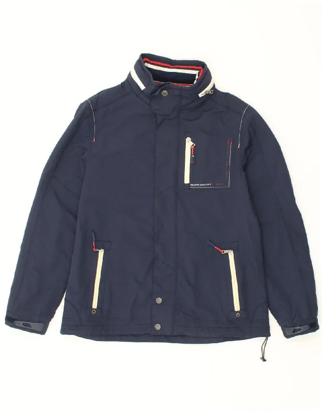 Men's Coats with Hand WarmersCREW CLOTHING Mens Hooded Windbreaker Jacket UK 38 Medium Navy Blue Men's Coats with Hand WarmersCREW CLOTHING Mens Hooded Windbreaker Jacket UK 38 Medium Navy Blue