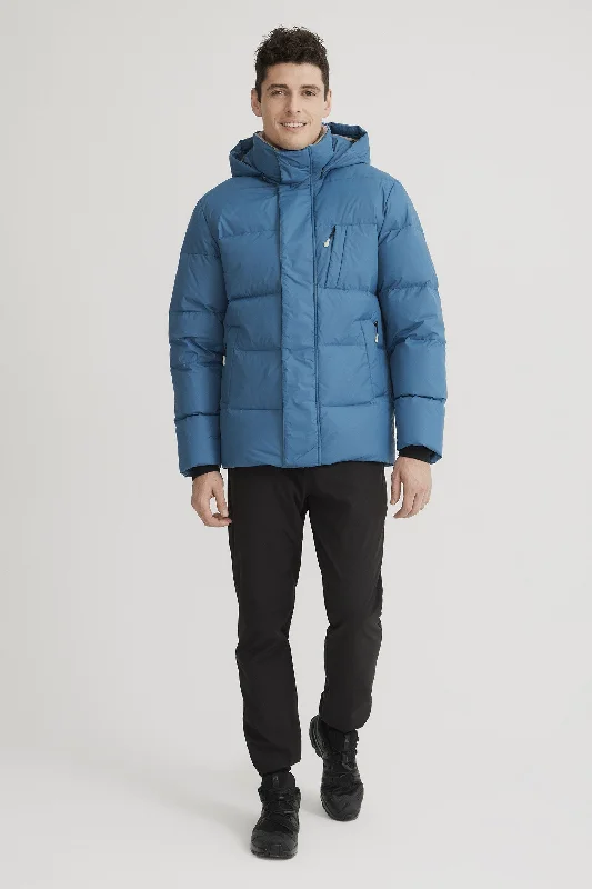 Winter-Ready Men's CoatsFOSFO SHORT - Men's down puffer jacket - AK20051