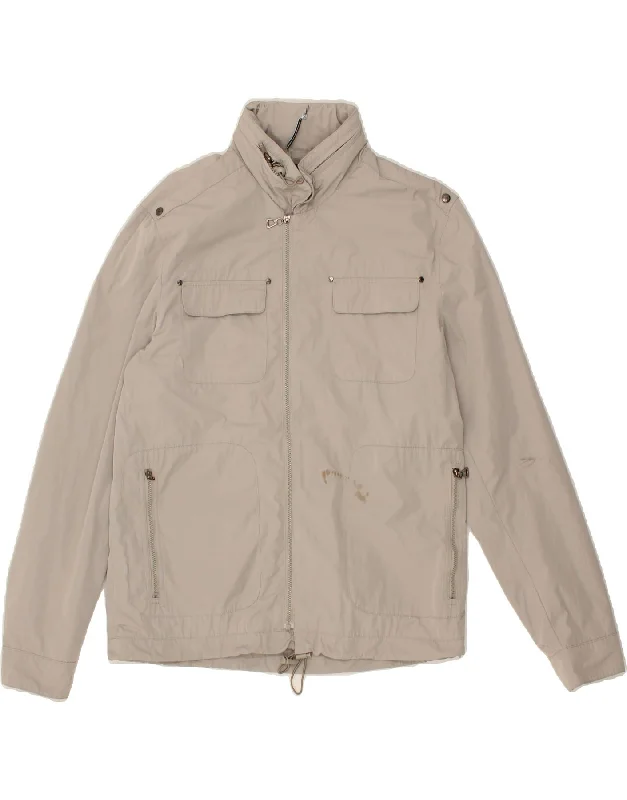 Men's Coats with Convertible CollarsGUESS Mens Los Angeles Utility Jacket UK 40 Large Grey Polyester Men's Coats with Convertible CollarsGUESS Mens Los Angeles Utility Jacket UK 40 Large Grey Polyester