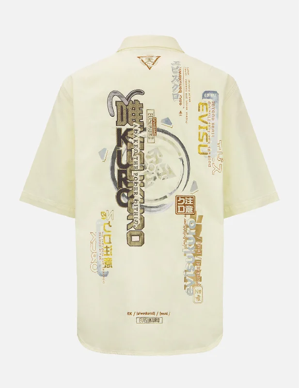 Men's Coats for BikingMulti-Language Logo Embroidery Shirt Jacket