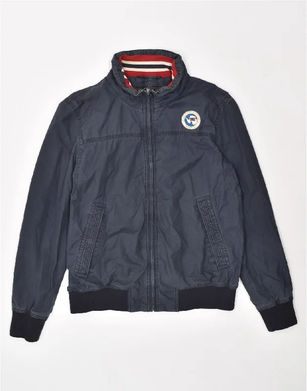 Weather-Resistant Men's CoatsNAPAPIJRI Mens Bomber Jacket UK 44 2XL Navy Blue Cotton Weather-Resistant Men's CoatsNAPAPIJRI Mens Bomber Jacket UK 44 2XL Navy Blue Cotton