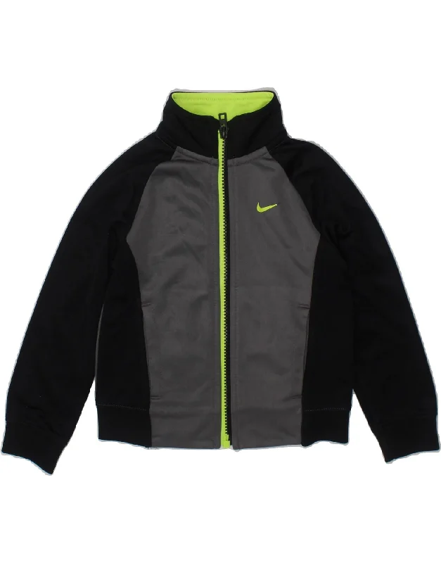 Men's Coats with Velcro ClosuresNIKE Baby Boys Tracksuit Top Jacket 18-24 Months Grey Colourblock Men's Coats with Velcro ClosuresNIKE Baby Boys Tracksuit Top Jacket 18-24 Months Grey Colourblock