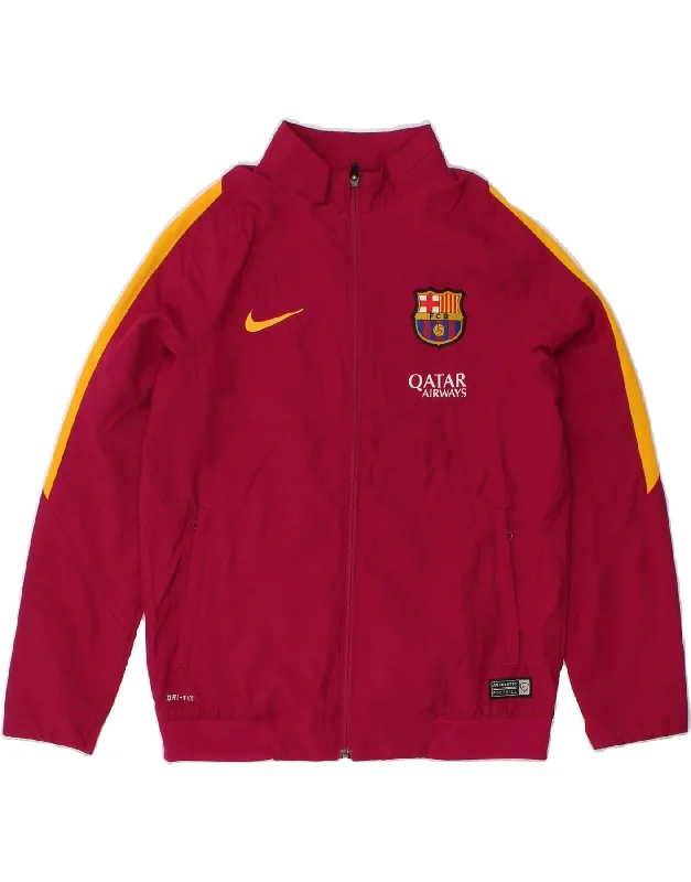 Men's Coats with Wind-Resistant FabricNIKE Girls FCB Tracksuit Top Jacket 10-11 Years Medium Pink Colourblock Men's Coats with Wind-Resistant FabricNIKE Girls FCB Tracksuit Top Jacket 10-11 Years Medium Pink Colourblock