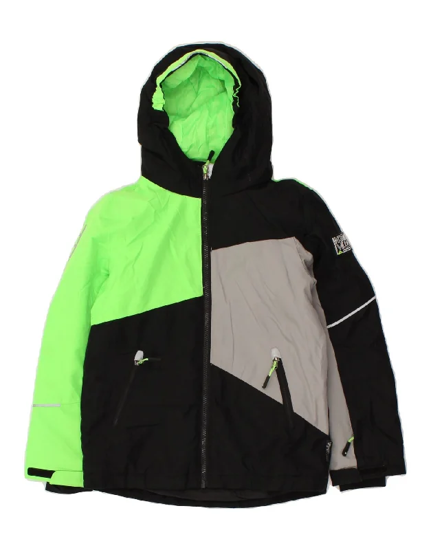 Men's Coats for Outdoor ActivitiesNORTHVILLE Boys Graphic Hooded Windbreaker Jacket 9-10 Years Black Men's Coats for Outdoor ActivitiesNORTHVILLE Boys Graphic Hooded Windbreaker Jacket 9-10 Years Black