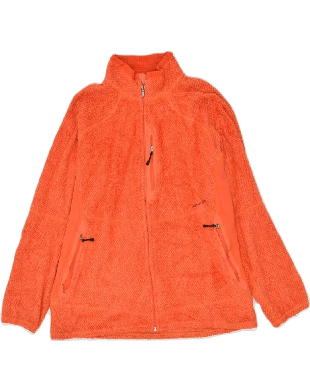 Men's Coats for Casual WearPATAGONIA Mens Fleece Jacket UK 42 XL Orange Polyester