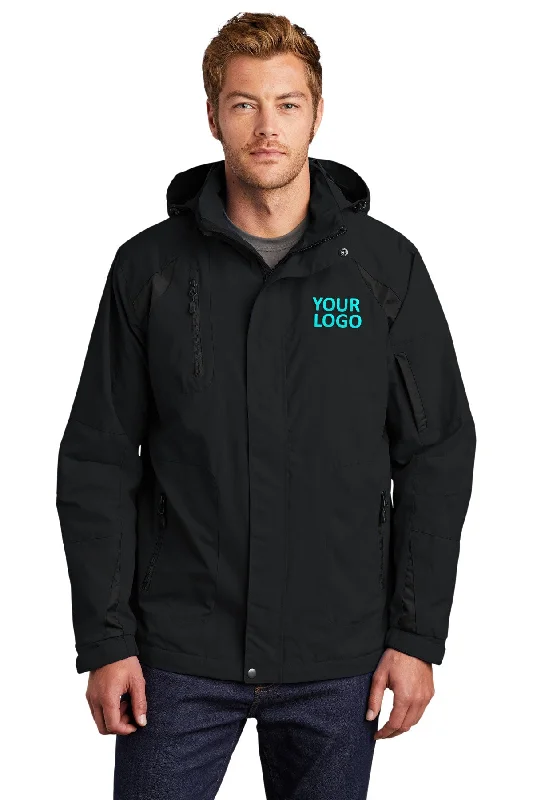 Winter-Ready Men's CoatsPort Authority All-Season II Custom Jackets, Black/ Black