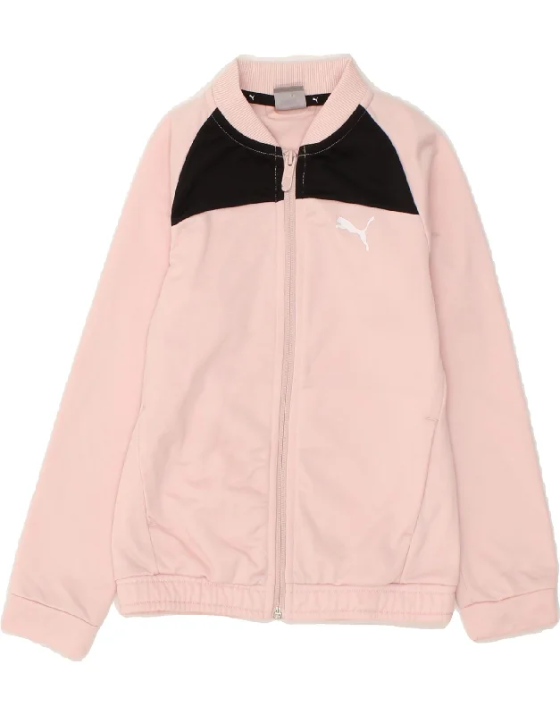Men's Coats for Rainy WeatherPUMA Girls Tracksuit Top Jacket 7-8 Years Pink Colourblock Polyester Men's Coats for Rainy WeatherPUMA Girls Tracksuit Top Jacket 7-8 Years Pink Colourblock Polyester