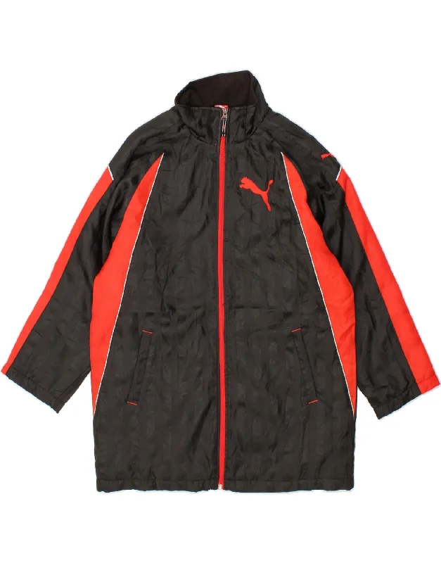 Men's Coats for All SeasonsPUMA Mens Graphic Rain Jacket UK 38 Medium Navy Blue Colourblock Men's Coats for All SeasonsPUMA Mens Graphic Rain Jacket UK 38 Medium Navy Blue Colourblock