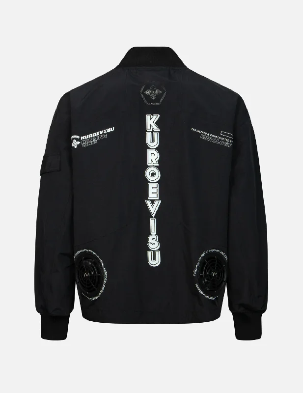Men's Coats with VentilationSeamless Air-Conditioned Relax Fit MA-1 Jacket
