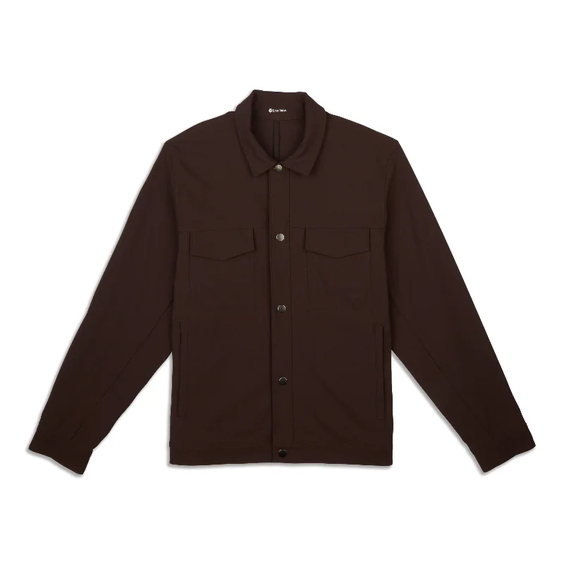 Men's Coats with Tactical FeaturesTwill Utility Jacket - Resale